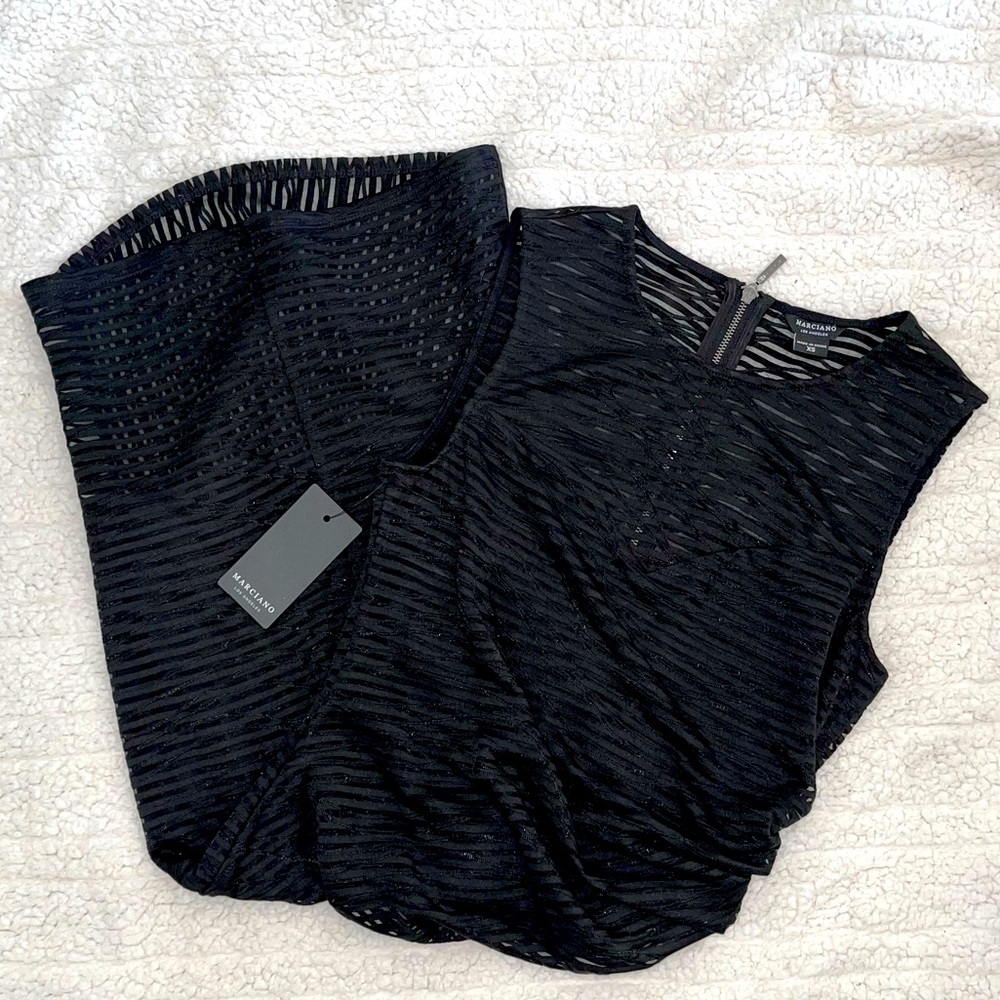 🖤 NWT Marciano Black Formal Dress